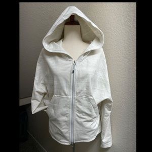 Lululemon Womens Hoodie - Relaxed Size 10 White
